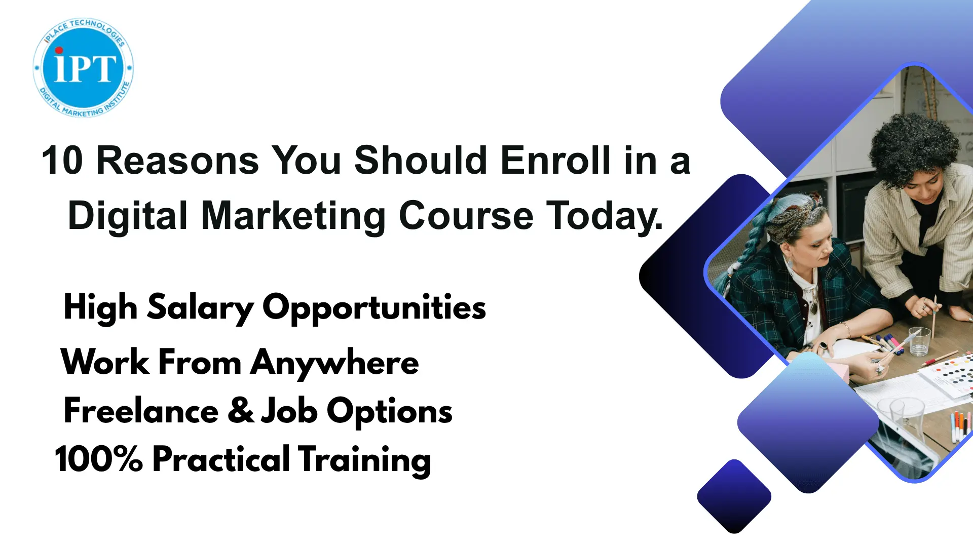 Top 10 Reasons to enroll in a Digital Marketing Course